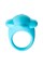 Эрекционное кольцо на пенис TOYFA A-Toys, силикон, голубой, ? 5,4 см 768008