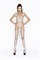 Костюм-сетка Passion Erotic Line, белый, OS BS034-W