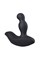 Стимулятор простаты Levett Louis с вращающейся головкой, силикон, черный, 13 см 16042
