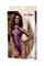 Боди Candy Girl London кружевное, фиолетовое, OS 840043