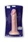 Реалистичный фаллоимитатор RealStick Nude, PVC, телесный, 23 см 582012