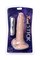 Реалистичный вибратор RealStick Nude, PVC, 7 режимов вибрации, телесный. 581003