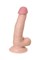 Фаллоимитатор RealStick Nude, PVC, телесный, 20 см 582001