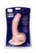 Реалистичный фаллоимитатор RealStick Nude, PVC, телесный, 18 см 582002