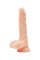 Реалистичный фаллоимитатор TOYFA  A-Toys Slock, TPE, телесный, 19 см 761008