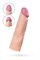 Насадка на пенис TOYFA A-Toys, SoftSkin, телесный, 16,5 см 863006