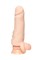Насадка ToyFa XLover Increase+ для увеличения размера, реалистичная, с кольцом, TPR, телесный 16 см 748002