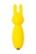 Минивибратор Eromantica Fluffy, силикон, желтый, 8,5 см 211208