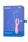Вибростимулятор Satisfyer Threesome 3, силикон, розовый, 14 см J2018-243-1