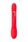 Виброкролик с двигяющимся язычком JOS Patti, силикон, красный, 24 см 783055