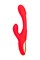 Виброкролик с двигяющимся язычком JOS Patti, силикон, красный, 24 см 783055