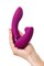 Вибратор поворотный c вакуумной стимуляцией JOS Spinser, силикон, фиолетовый, 23 см 783050