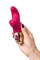 Вибратор Mystim Hop Hop Bob силикон,бордовый, 16,5 см 46530