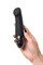 Вибратор Mystim Right on Ron с электростимуляцией,силикон, черный, 16,5 см 46541