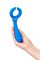 Многофункциональный вибратор L'EROINA Whally, силикон, голубой, 18,5 см 561030