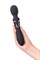 Двусторонний интимный массажер WANAME D-SPLASH Surge, силикон, черный, 22,5 см 481012