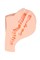 Мастурбатор реалистичный Juicy Pussy Paula, TPE, телесный, 15 см 893041