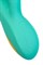 Вибратор с двойной стимуляцией Eromantica Vivian, силикон, мятный, 20 см 210204