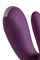 Многофункциональный стимулятор для пар Satisfyer Partner Double Fun, силикон, фиолетовый, 9 см J2008-15-3