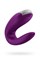 Многофункциональный стимулятор для пар Satisfyer Partner Double Fun, силикон, фиолетовый, 9 см J2008-15-3