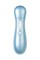 Вакуум-волновой бесконтактный стимулятор клитора Satisfyer PRO 2, силикон, голубой, 15 см J2018-2N-02P