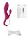 Вибратор Satisfyer Heated Affair с клиторальным стимулятором, красный 4001616