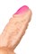 Фаллоимитатор RealStick Brutal Giant на присоске, neoskin, телесный, 33,5 см 822012