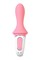 Нереалистичный вибратор Satisfyer Air Pump Booty 5, силикон, розовый, 15 см. J2018-265