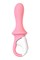 Нереалистичный вибратор Satisfyer Air Pump Booty 5, силикон, розовый, 15 см. J2018-265