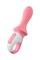 Нереалистичный вибратор Satisfyer Air Pump Booty 5, силикон, розовый, 15 см. J2018-265