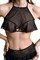 Эротический бралетт Erolanta Karen с открытой грудью, черный (42-44) 742081 (42-44)