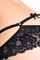 Эротические трусики Erolanta Agnes кружевные, черный (42-44) 741291 (42-44)