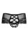 Эротические трусики с имитацией шнуровки Erolanta Cheryl, черный (46-48) 741281 (46-48)