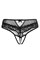 Эротические трусики с жемчужной нитью Erolanta Joan, черный (42-44) 741261 (42-44)