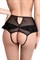 Эротические трусики с высокой посадкой Erolanta Lana, черный (54-56) 741251 (54-56)
