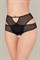 Эротические трусики Waname Liberty с высокой посадкой черные (50-52) 491001 (50-52)
