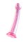 Нереалистичный фаллоимитатор Jelly Dildo XL Toyfa Basic, TPE, Розовый, 22 см 882028-3