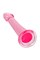 Нереалистичный фаллоимитатор Jelly Dildo XL Toyfa Basic, TPE, Розовый, 22 см 882028-3