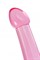 Нереалистичный фаллоимитатор Jelly Dildo XL Toyfa Basic, TPE, Розовый, 22 см 882028-3