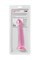 Нереалистичный фаллоимитатор Jelly Dildo L Toyfa Basic, TPE, розовый, 20 см 882027-3