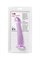 Нереалистичный фаллоимитатор Jelly Dildo M Toyfa Basic, TPE, фиолетовый, 18 см 882026-4