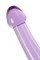 Нереалистичный фаллоимитатор Jelly Dildo M Toyfa Basic, TPE, фиолетовый, 18 см 882026-4