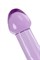 Нереалистичный фаллоимитатор Jelly Dildo S Toyfa Basic, TPE, фиолетовый, 15,5 см 882025-4