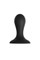 Анальная втулка Erotist Hidro S, силикон, чёрный, 8,5 см 541324