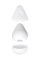 Мастурбатор нереалистичный Eromantica Velvet, TPE+ABS, белый 212302/1