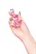 Анальная втулка Sexus Glass, стекло, розовая, 9,8 см 912310