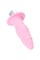 Анальная вибровтулка Eromantica, Princess, силикон, розовая, 9 см 211308