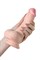 Реалистичный фаллоимитатор на присоске RealStick Elite, TPR, телесный, 19 см 982007-1