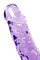 Реалистичный фаллоимитатор, TPE, фиолетовый, 21 см 351054