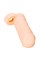 Насадка на пенис, TPR, телесная, 16 см 351051
